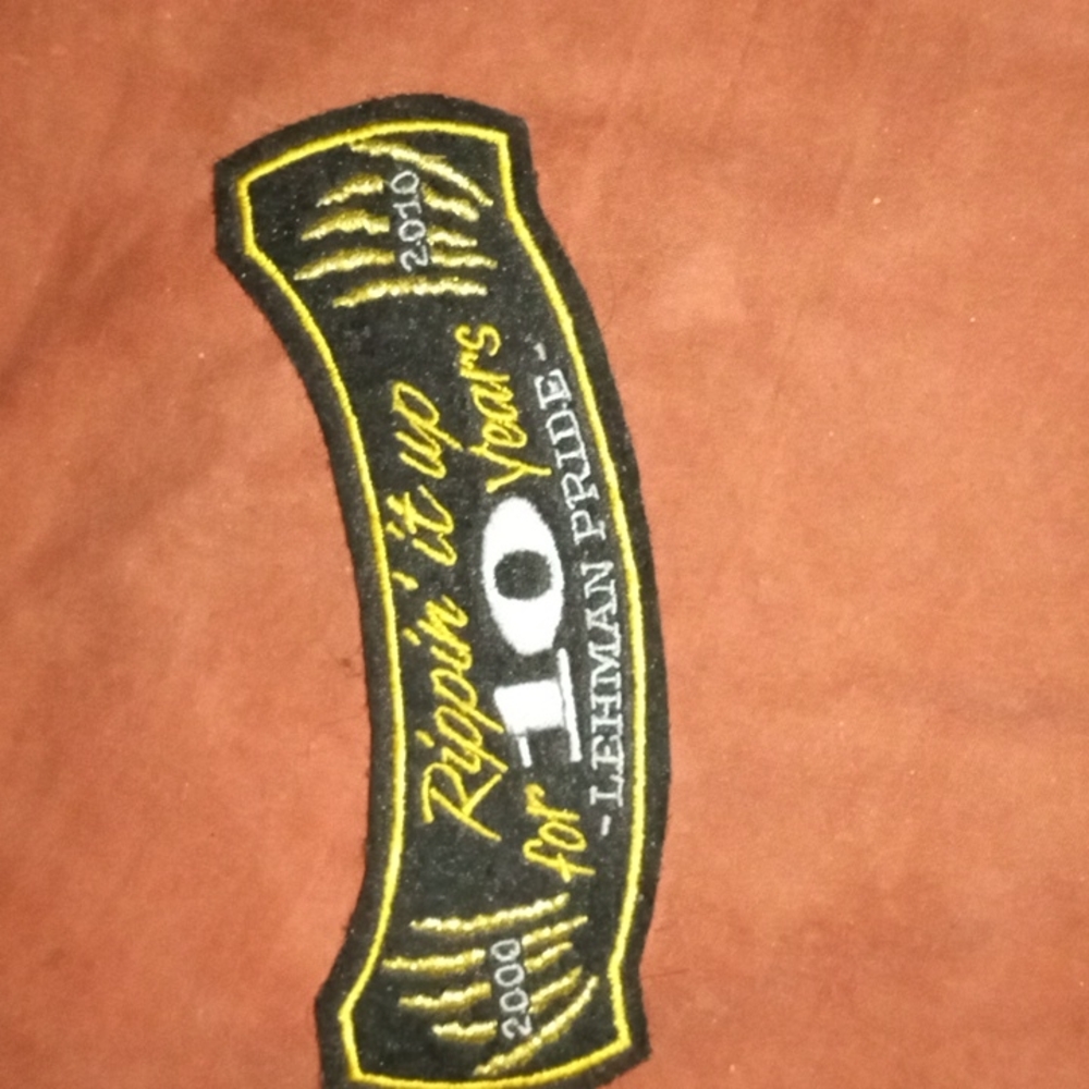 New rare  LEHMAN PRIDE iron on patch